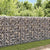 Gabion Wall with Covers Galvanised Steel 20x20x100 cm