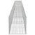Gabion Wall with Covers Galvanised Steel 600x50x50 cm