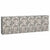 Gabion Wall with Covers Galvanised Steel 300x50x100 cm