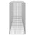 Gabion Wall with Covers Galvanised Steel 300x50x100 cm