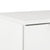 Sideboard High Gloss White 71x35x80 cm Engineered Wood