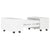 Coffee Table High Gloss White 60x60x35 cm Engineered Wood