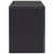TV Cabinet with LED Lights High Gloss Black 130x35x45 cm