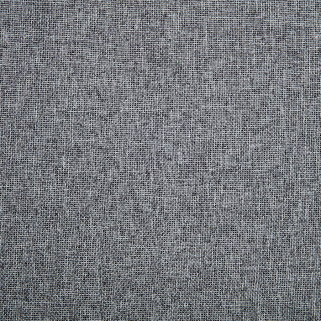 Swivel Dining Chair Light Grey Fabric