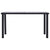 Dining Table Black and Concrete Grey 140x70x75 cm MDF