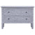 Sideboard with 2 Drawers 90x30x60 cm Solid Mahogany Wood