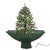 Snowing Christmas Tree with Umbrella Base Green 75 cm