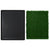 Pet Toilet with Tray & Faux Turf Green 64x51x3 cm WC