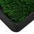 Pet Toilet with Tray & Faux Turf Green 64x51x3 cm WC