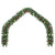 Christmas Garland Decorated with Baubles 5 m