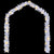 Christmas Garland with LED Lights 5 m White