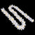Christmas Garland with LED Lights 5 m White