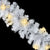 Christmas Garland with LED Lights 20 m White