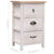 Side Cabinet 35x25x57 cm Paulownia Wood