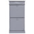 Shoe Cabinet Grey 50x28x98 cm Paulownia Wood