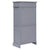 Shoe Cabinet Grey 50x28x98 cm Paulownia Wood