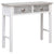 Console Table Grey 90x30x77 cm Wood