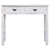 Console Table Antique White 90x30x77 cm Wood