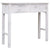 Console Table Antique White 90x30x77 cm Wood