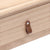 Writing Desk Natural 110x45x76 cm Wood