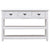 Sideboard Antique White 115x30x76 cm Wood
