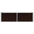 Garden Raised Bed Brown 160x40x45 cm Galvanised Steel