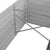 Garden Raised Bed Anthracite 320x80x77 cm Galvanised Steel