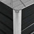 Garden Raised Bed Anthracite 320x80x77 cm Galvanised Steel