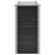 Garden Raised Bed Anthracite 160x40x77 cm Galvanised Steel