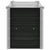 Garden Raised Bed Anthracite 160x40x45 cm Galvanised Steel