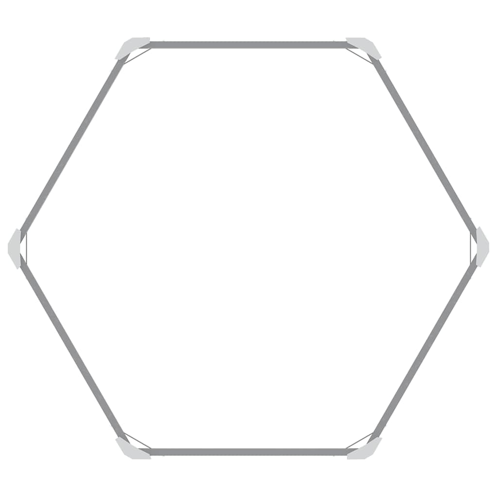 Garden Raised Bed Anthracite 129x129x77 cm Galvanised Steel