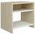 Bedside Cabinets 2 pcs White and Sonoma Oak 40x30x40 cm