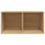 Vinyl Storage Box Sonoma Oak 71x34x36 cm Engineered Wood