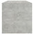 Coffee Table Concrete Grey 100x40x40 cm Engineered Wood