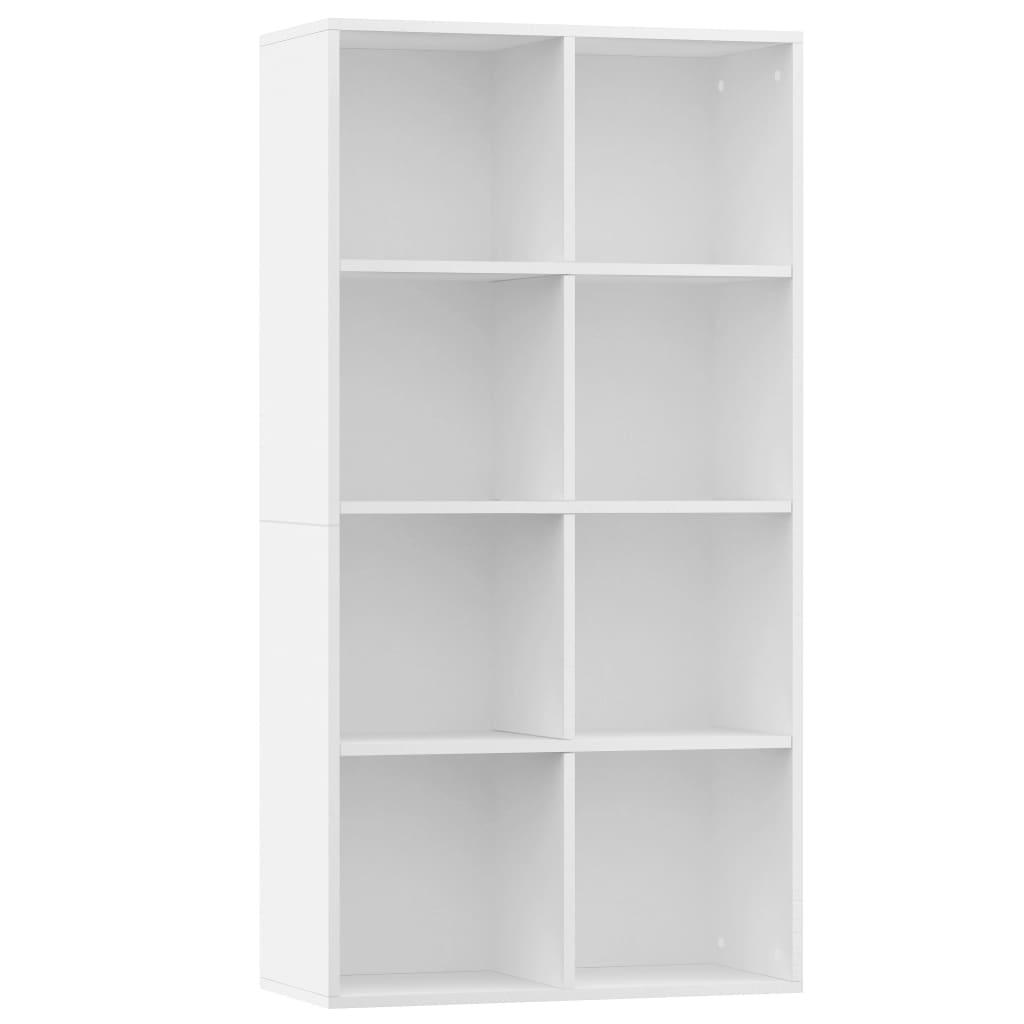 Book Cabinet/Sideboard White 66x30x130 cm Engineered Wood