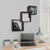 Cube Wall Shelves Grey 68x15x68 cm Engineered Wood