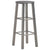 Bar Stools 2 pcs Anthracite MDF