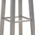 Bar Stools 2 pcs Anthracite MDF