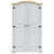 Wardrobe Mexican Pine Corona Range 2 Doors White
