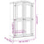 Wardrobe Mexican Pine Corona Range 2 Doors White