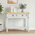 Console Table Mexican Pine Corona Range White 90x34.5x73 cm