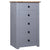 Sideboard Grey 46x40x89 cm Pine Panama Range