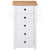 Sideboard White 46x40x89 cm Pine Panama Range