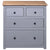 Sideboard Grey 80x40x83 cm Pinewood Panama Range