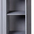 3-Door Wardrobe Grey 118x50x171.5 cm Pine Panama Range