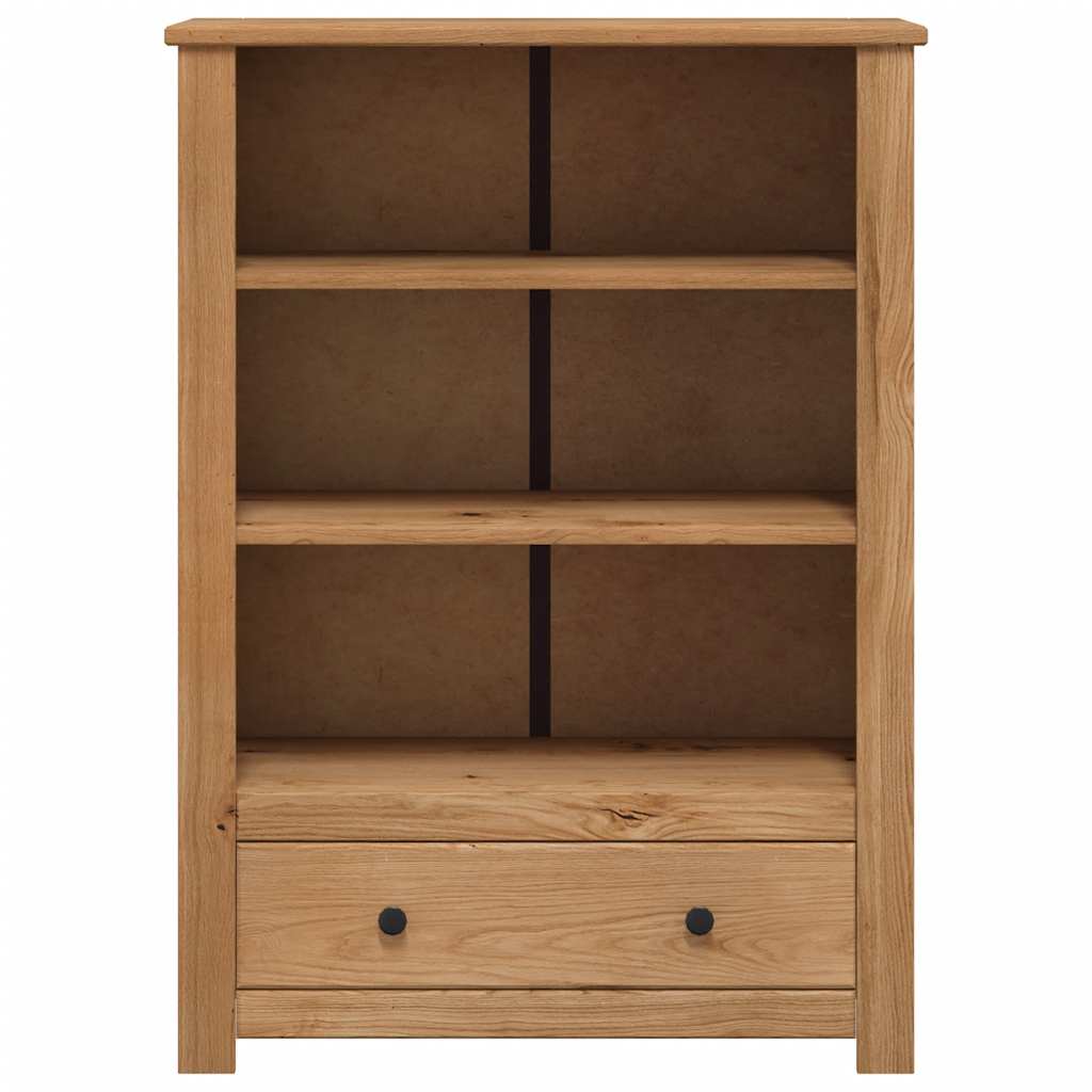 Bookcase 80x35x110 cm Solid Pine Wood Panama Range