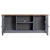 TV Cabinet Grey 120x40x50 cm Solid Pine Wood Panama Range