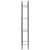 Firewood Rack Black 50x20x150 cm Steel