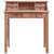 Writing Desk with Drawers 90x50x101 cm Solid Mahogany Wood