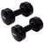 Dumbbell 2 pcs 2x5 kg Cast Iron Black